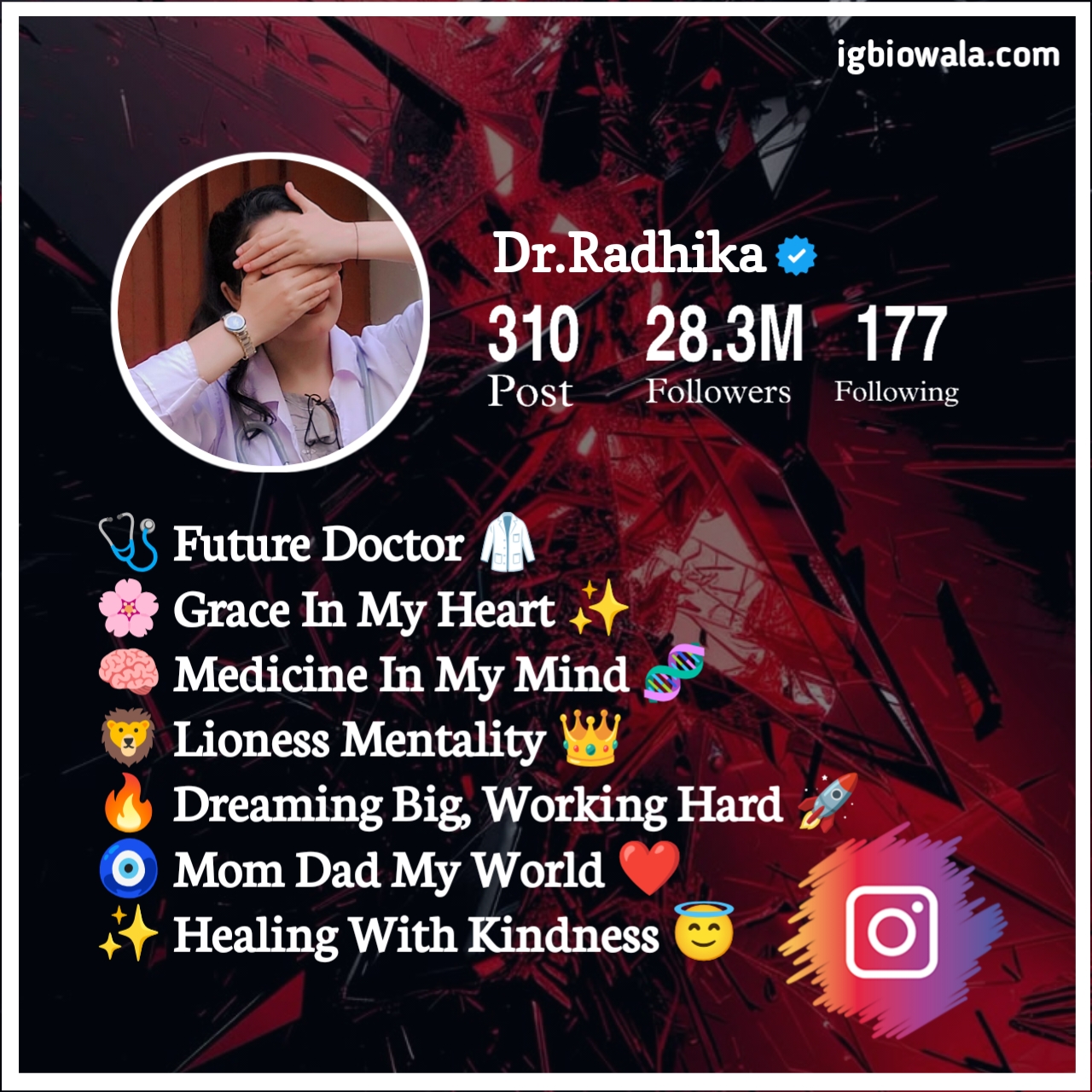 Medical Student Instagram Bio For Girl