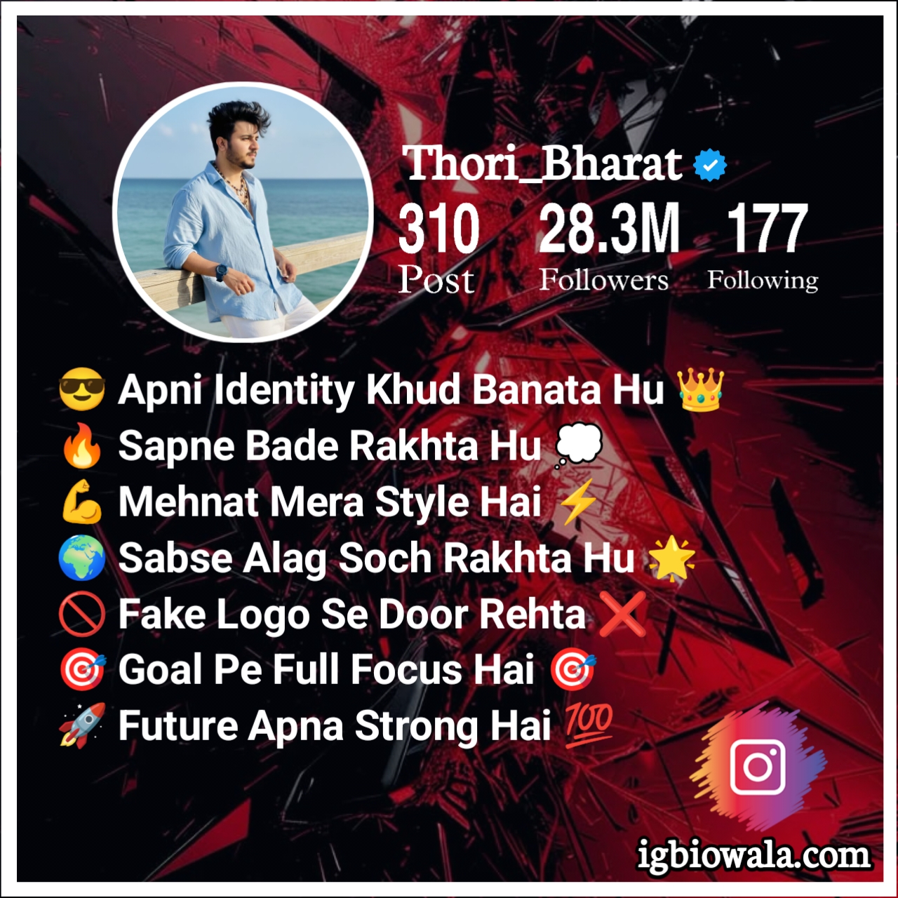 Instagram Bio Ideas